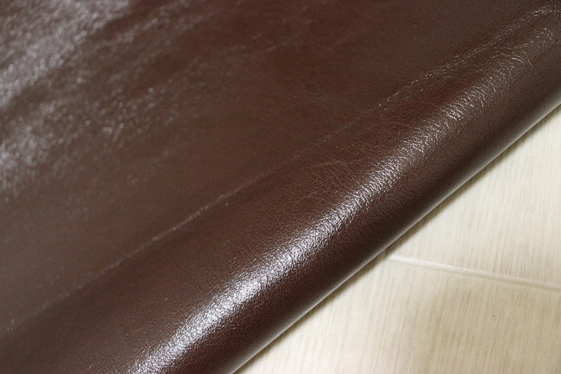 ds28円！[チョコブラウン]新入荷 国産 牛革 クロム革 カゼイン仕上げ 220ds