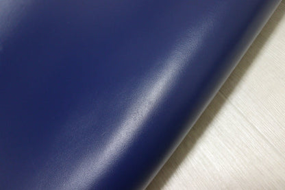 ds28円！[ダークブルー]新入荷 国産 牛革 姫路レザー クロム革 顔料仕上げ 220ds