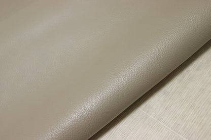 ds28円！[サンドベージュ]新入荷 国産 牛革 姫路レザー クロム革 顔料仕上げ シボ型押し 220ds