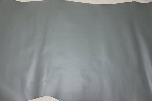 ds28円！[ブルーグレー]新入荷 国産 牛革 姫路レザー クロム革 顔料仕上げ 220ds