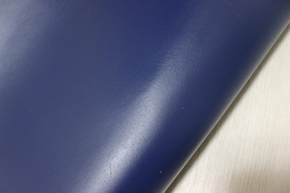 ds28円！[ダークブルー]新入荷 国産 牛革 姫路レザー クロム革 顔料仕上げ 220ds