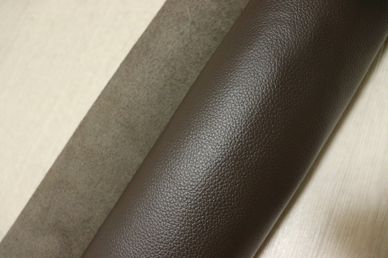ds28円！[チョコブラウン]新入荷 国産 牛革 姫路レザー クロム革 シボ型押し 顔料仕上げ 220ds