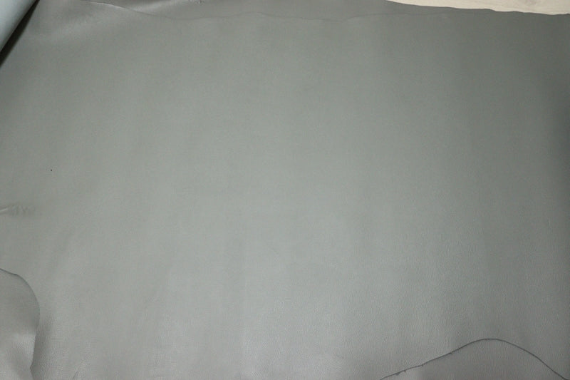 ds28円！[ブルーグレー]新入荷 国産 牛革 姫路レザー クロム革 顔料仕上げ シボ型押し 220ds