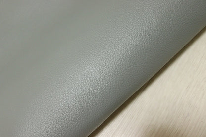 ds28円！[ブルーグレー]新入荷 国産 牛革 姫路レザー クロム革 シボ型押し 顔料仕上げ 220ds