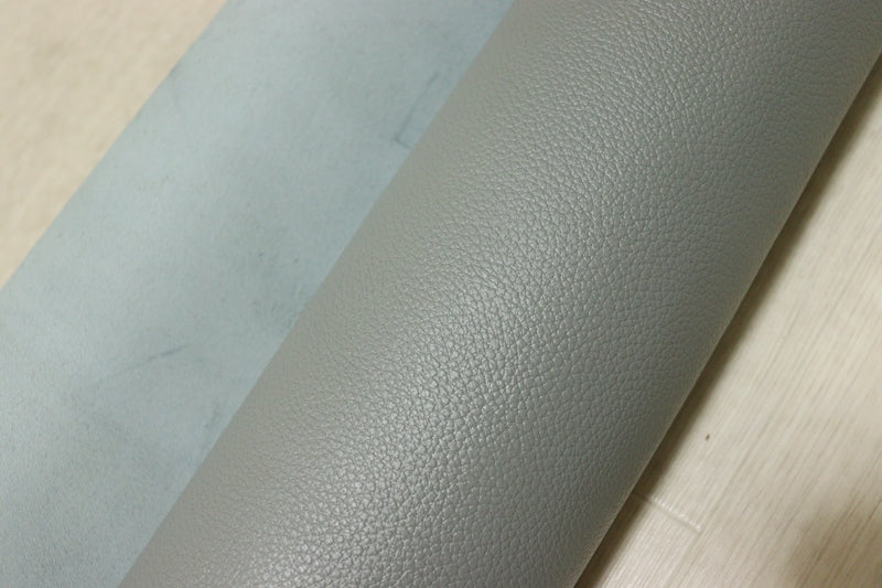 ds28円！[ブルーグレー]新入荷 国産 牛革 姫路レザー クロム革 シボ型押し 顔料仕上げ 220ds
