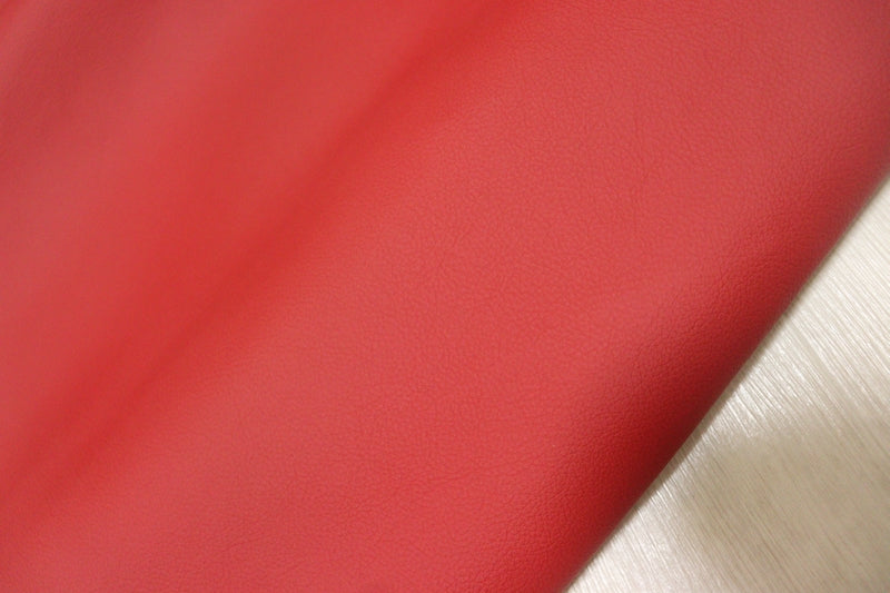 ds28円！[ダークレッド]新入荷 イタリアンレザー 牛革 クロム革 シボ型押し 顔料仕上げ 221ds