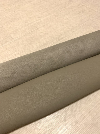 ds28円！[グレー系]新入荷 イタリアンレザー 牛革 クロム革 シュリンク加工 223ds