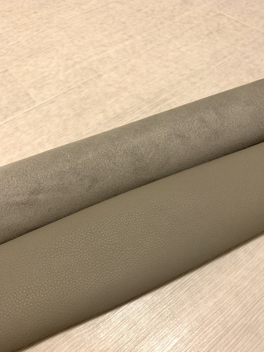 ds28円！[グレー系]新入荷 イタリアンレザー 牛革 クロム革 シュリンク加工 223ds