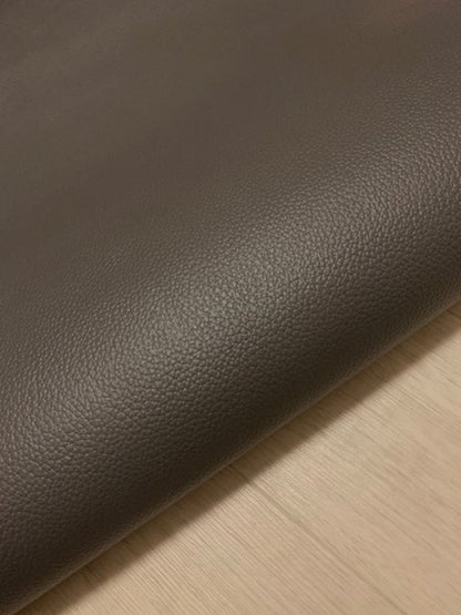 ds28円！[ダークグレー]新入荷 国産 牛革 姫路レザー クロム革 シボ型押し 顔料仕上げ 225ds