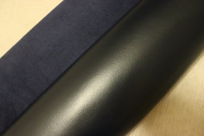 ds28円！[ネイビー]新入荷 国産 牛革 姫路レザー クロム革 スムース加工 225ds