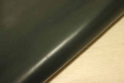 ds28円！[ダークグリーン]新入荷 国産 牛革 姫路レザー クロム革 顔料仕上げ 227ds