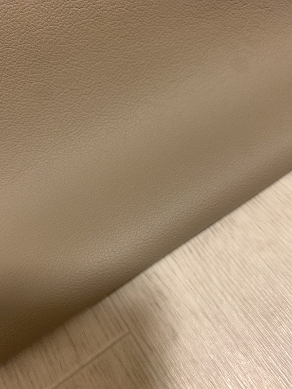 ds28円！[サンドベージュ]新入荷 イタリアンレザー 牛革 クロム革 弱シュリンク加工 229ds