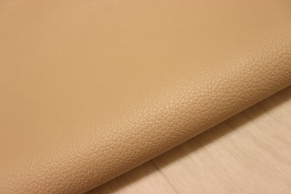 ds28円！[オークル]新入荷 国産 牛革 姫路レザー クロム革 シボ型押し 顔料仕上げ 230ds