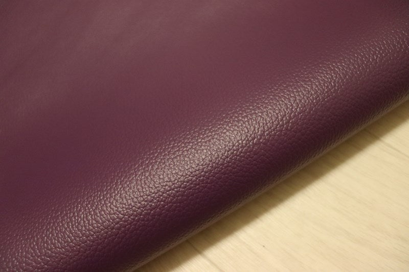 ds28円！[パープル]新入荷 国産 牛革 姫路レザー クロム革 シボ型押し 顔料仕上げ 230ds