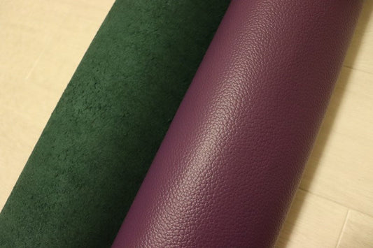 ds28円！[パープル]新入荷 国産 牛革 姫路レザー クロム革 シボ型押し 顔料仕上げ 230ds