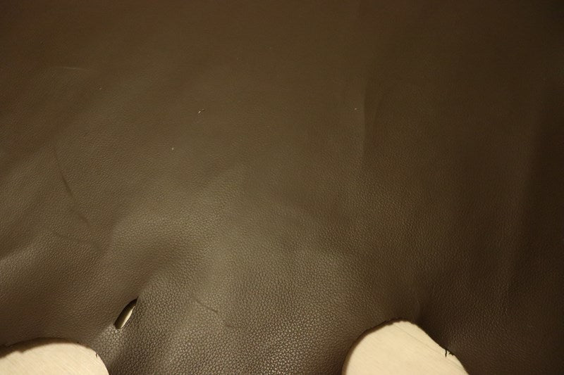 ds28円！[ビターブラウン]新入荷 国産 牛革 姫路レザー クロム革 シボ型押し 顔料仕上げ 230ds