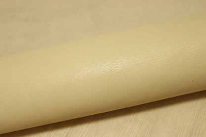 ds28円！[アイボリー]新入荷 国産 牛革 姫路レザー クロム革 スムース加工 230ds