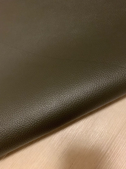 ds28円！[ダークグレー]新入荷 国産 牛革 姫路レザー クロム革 シボ型押し 顔料仕上げ 230ds