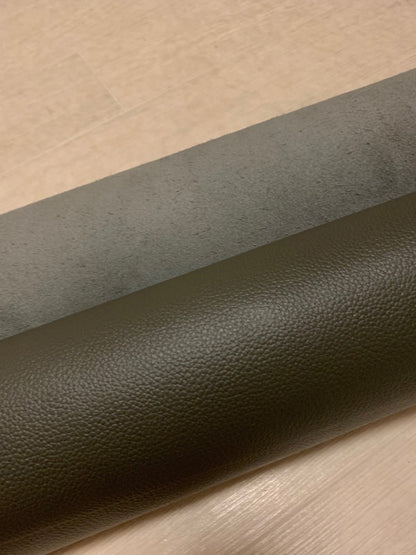 ds28円！[ダークグレー]新入荷 国産 牛革 姫路レザー クロム革 シボ型押し 顔料仕上げ 230ds