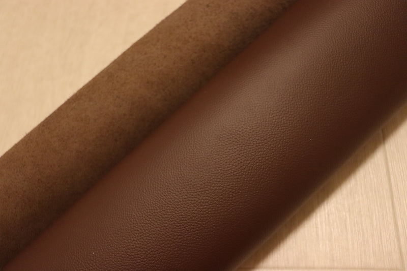 ds28円！[チョコブラウン]新入荷 国産 牛革 姫路レザー クロム革 シボ型押し 230ds