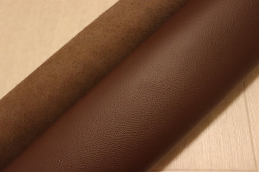 ds28円！[チョコブラウン]新入荷 国産 牛革 姫路レザー クロム革 シボ型押し 230ds