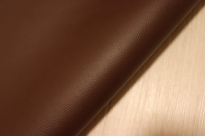ds28円！[チョコブラウン]新入荷 国産 牛革 姫路レザー クロム革 シボ型押し 230ds