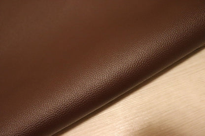 ds28円！[ココアブラウン]新入荷 国産 牛革 姫路レザー クロム革 シボ型押し 顔料仕上げ 230ds