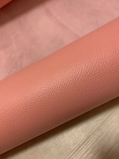 ds28円！[ピンク]新入荷 国産 牛革 姫路レザー クロム革 シボ型押し 顔料仕上げ 230ds