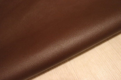 ds28円！[チョコブラウン]新入荷 国産 牛革 クロム革 シボ型押し 顔料仕上げ 230ds