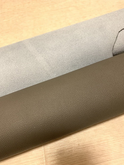 ds28円！[ダークグレー]新入荷 国産 牛革 姫路レザー クロム革 シボ型押し 顔料仕上げ 230ds