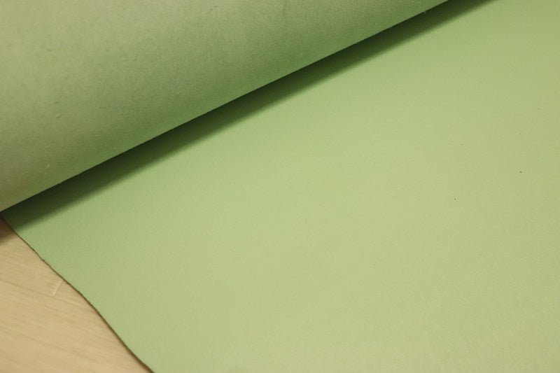 ds28円！[ミントグリーン]新入荷 国産 牛革 姫路レザー クロム革 ミズシボ型押し 顔料仕上げ 230ds