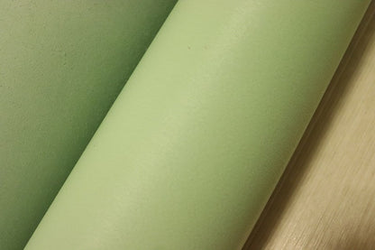 ds28円！[ミントグリーン]新入荷 国産 牛革 姫路レザー クロム革 ミズシボ型押し 顔料仕上げ 230ds