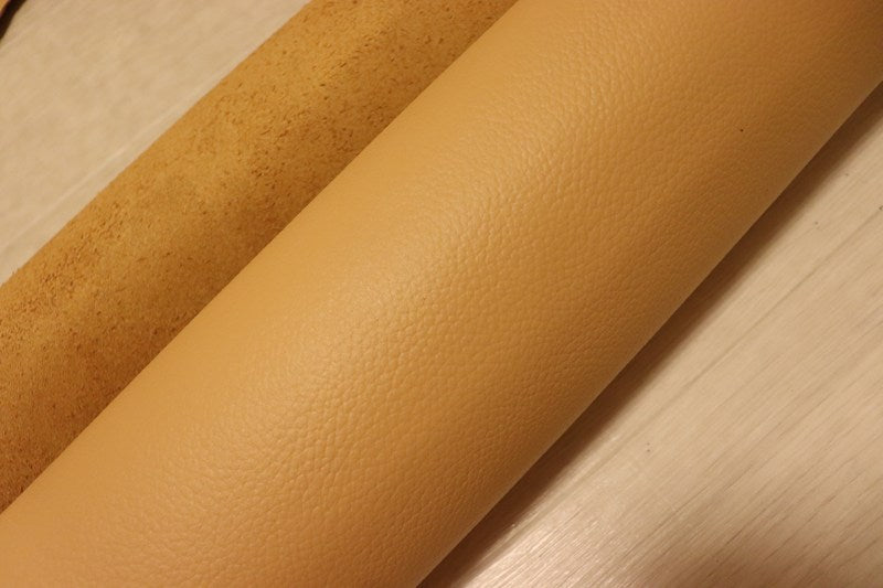 ds28円！[ナチュラルオレンジ]新入荷 国産 牛革 姫路レザー クロム革 シボ型押し 顔料仕上げ 230ds