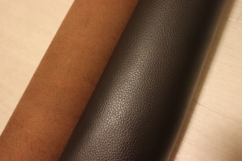 ds28円！[ダークブラウン]新入荷 国産 牛革 クロム革 シボ型押し 顔料仕上げ 230ds