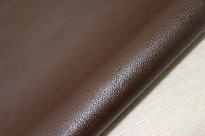 ds28円！[チョコブラウン]新入荷 国産 牛革 姫路レザー クロム革 シボ型押し 顔料仕上げ 230ds