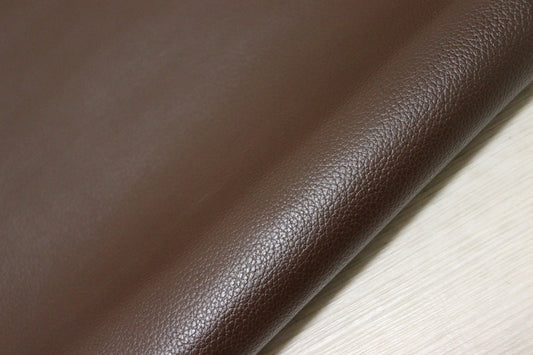 ds28円！[チョコブラウン]新入荷 国産 牛革 姫路レザー クロム革 シボ型押し 顔料仕上げ 230ds