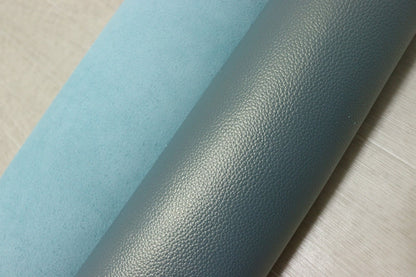 ds28円！[パールブルー]新入荷 国産 牛革 姫路レザー クロム革 シボ型押し 顔料仕上げ 230ds