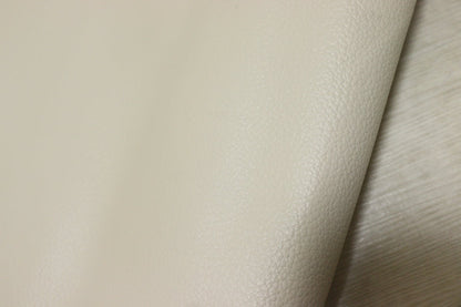 ds28円！[アイボリー]新入荷 国産 牛革 姫路レザー クロム革 顔料仕上げ シボ型押し 230ds