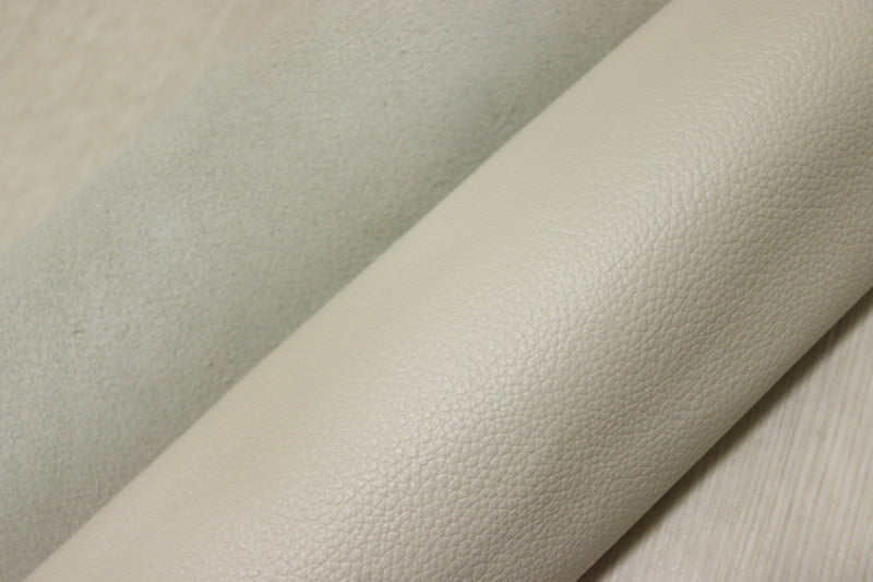 ds28円！[アイボリー]新入荷 国産 牛革 姫路レザー クロム革 顔料仕上げ シボ型押し 230ds