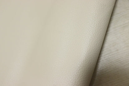 ds28円！[アイボリー]新入荷 国産 牛革 姫路レザー クロム革 顔料仕上げ シボ型押し 230ds