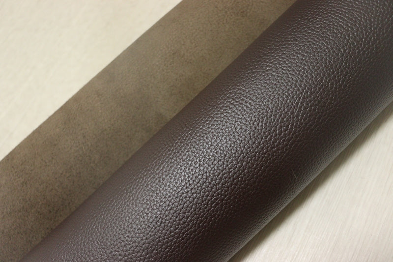 ds28円！[チョコブラウン]新入荷 国産 牛革 姫路レザー クロム革 顔料仕上げ シボ型押し 230ds