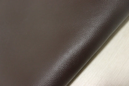 ds28円！[チョコブラウン]新入荷 国産 牛革 姫路レザー クロム革 顔料仕上げ シボ型押し 230ds