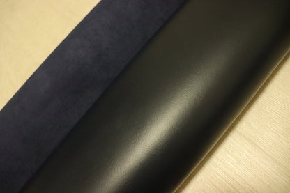 ds28円！[ネイビー]新入荷 国産 牛革 姫路レザー クロム革 スムース加工 235ds
