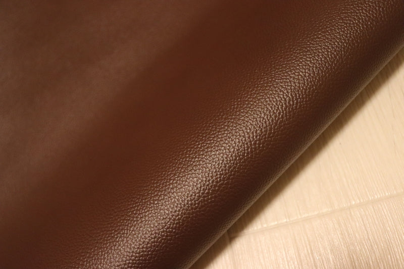 ds28円！[チョコブラウン]新入荷 国産 牛革 姫路レザー クロム革 シボ型押し 235ds