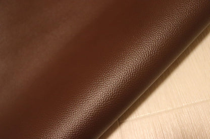 ds28円！[チョコブラウン]新入荷 国産 牛革 姫路レザー クロム革 シボ型押し 235ds