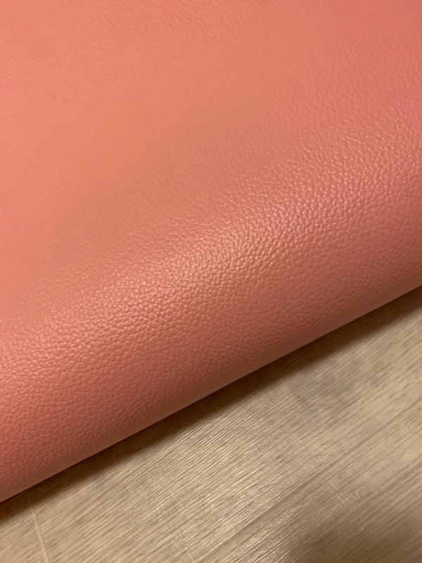 ds28円！[ピンク]新入荷 国産 牛革 姫路レザー クロム革 シボ型押し 顔料仕上げ 235ds