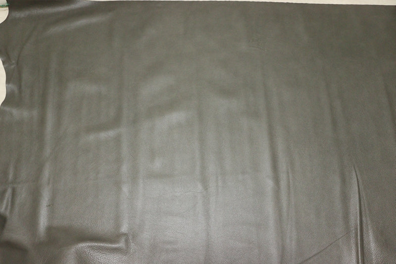 ds28円！[グレー]新入荷 イタリアンレザー 牛革 クロム革 シュリンク加工 235ds