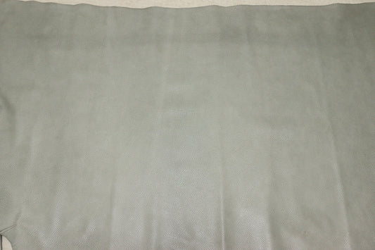 ds28円！[ライトグレー]新入荷 国産 牛革 姫路レザー クロム革 スネーク型押し 236ds