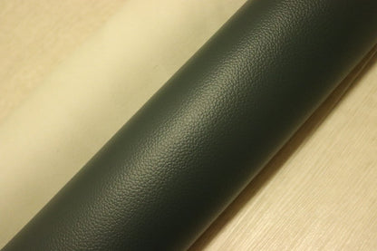 ds28円！[ダークグリーン系]新入荷 国産 牛革 姫路レザー クロム革 シボ型押し 顔料仕上げ 239ds