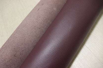 ds28円！[パープル系]新入荷 国産 牛革 姫路レザー クロム革 顔料仕上げ シボ型押し 240ds